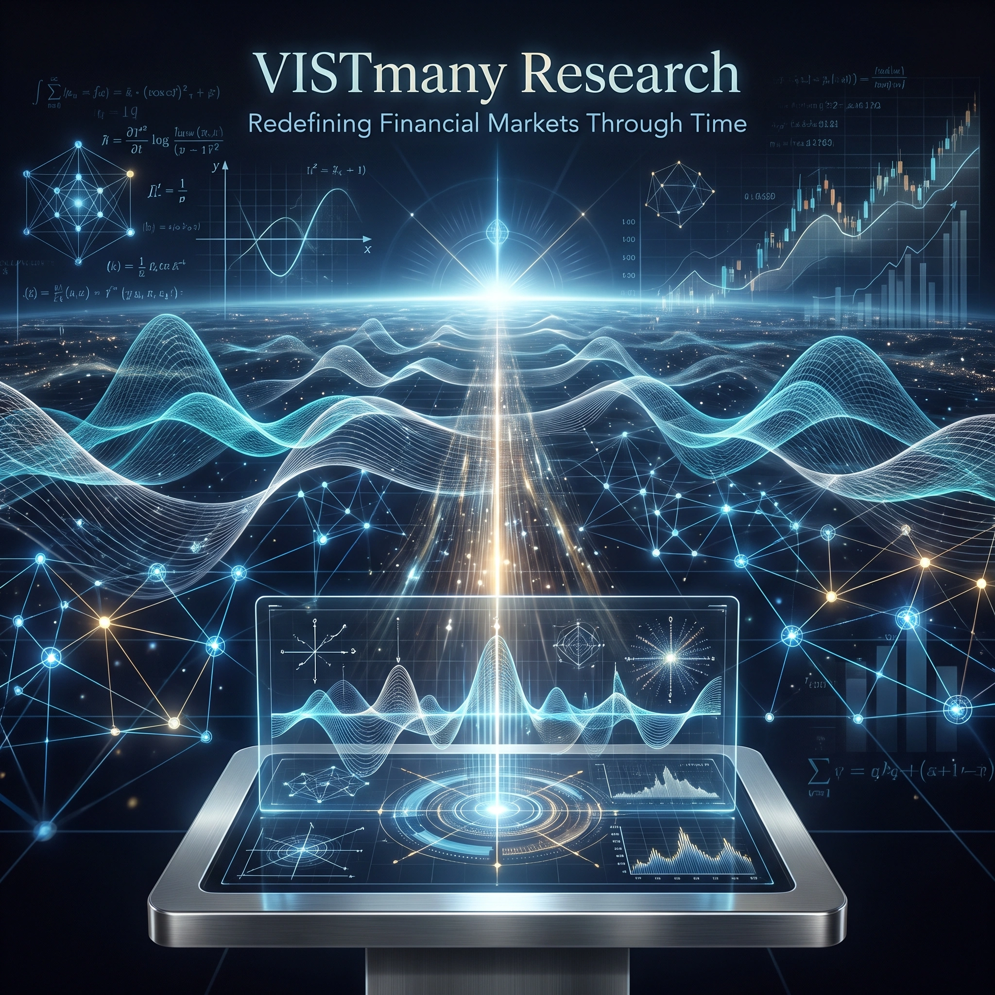 Vision of VISTmany Research illustrating the future development of Temporal Space science and the evolution of Liquidity Activation Points (LAP) as a measurable dimension of financial markets.