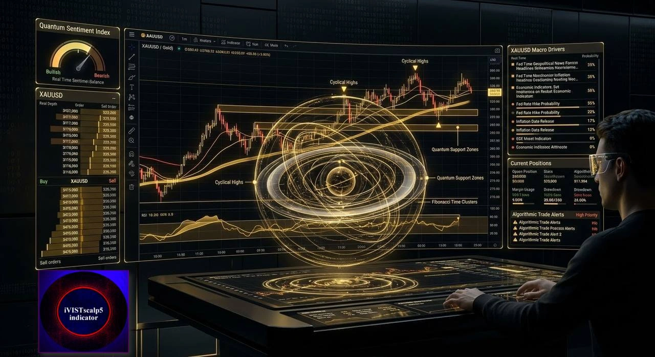 iVISTscalp5 market timings showing Liquidity Activation Points